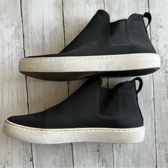 PREOWNED ROTHYS CHELSEA BOOT BLACK SIZE 8 WOMENS - Picture 3 of 7